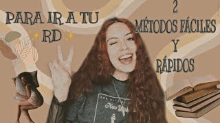 2 métodos más para ir a tu ✨RD✨ [upl. by Barolet]