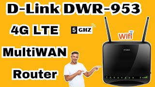 How To Setup D Link WiFI Router DWR 953  How To Change LTE 4G wifi Router Password [upl. by Jenna]