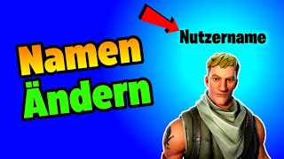 ✅️ So Ändern Sie den Namen in Fortnite [upl. by Pavier]