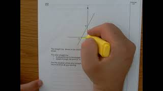 Q22 Straight Line Graphs [upl. by Reg548]