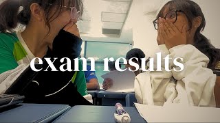 collecting year end exam result  live reaction mixed emotions jc student exam results singapore [upl. by Sara991]