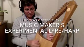 Nicolas Carter on an experimental Lyreharp from Musicmakers [upl. by Halivah]