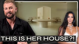 Interior Designer Reviews Kim Kardashian’s Home How could they live like this [upl. by Nelluc980]