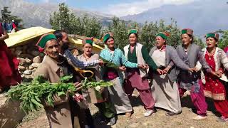 Buddhist Holy Scriptures on Mountain  Ribba Village  Kinnaur [upl. by Naoma]