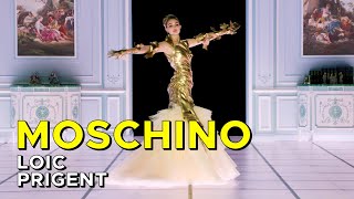 MOSCHINO GIGI AND BELLA HADID IN THE FUNNEST MOST OUTRAGEOUS SHOW OPULENCE by Loic Prigent [upl. by Tris]