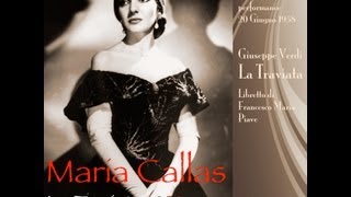 Maria Callas Alfredo La Traviata Giuseppe Verdi [upl. by Yznel]