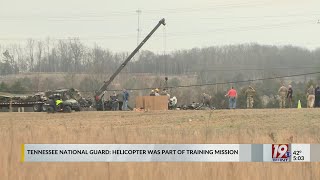 Agencies Working to Clear Scene of Black Hawk Crash  Feb 17 2023 500 am [upl. by Melody]