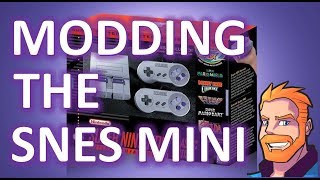 SNES Classic Edition modding How to mod the SNES Mini with Hakchi2 and RetroArch [upl. by Gilba681]