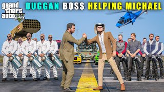 GTA 5  DUGGAN BOSS HELPING PRESIDENT FOR FAMILY  BB GAMING [upl. by Millman]