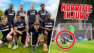 SIDEMEN 6ASIDE FOOTBALL HORRIFIC INJURY [upl. by Quar]