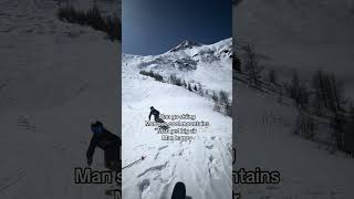 Skiing  happiness ski skiing snowboard snowboarding skitok fixsensnow fyp reels [upl. by Shirleen]