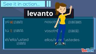 Spanish Reflexive Verbs v10 [upl. by Jania]