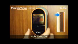 Brinno PHV1330 Digital Peephole Viewer [upl. by Irehj]