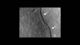 NASA  LRO Reveals quotIncredible Shrinking Moonquot [upl. by Aklam]