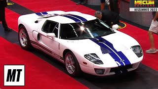 2005 Ford GT with ONLY 29K Miles  Mecum Auctions Kissimmee  MotorTrend [upl. by Susana]