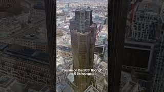 The Lookout at 8 Bishopsgate A free viewing platform right on top of an amazing new skyscraper [upl. by Ardnwahsal]