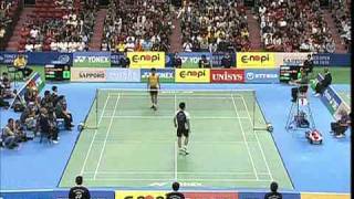 Japan Open 2010 Men Singles Final Badminton  Lee Chong Wei VS Lin Dan Part 1 [upl. by Fawcette]