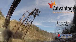 Advantage Blasting and Demolition  32018 Portageville NY Shot 3 [upl. by Eiramannod]