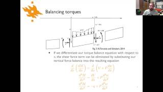 Geodynamics  Lecture 62 Balancing forces and torques [upl. by Misti]