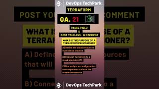 Terraform provisioner  questions and answers 21  interview  exam [upl. by Sessylu]