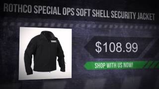 Rothco Special Ops Soft Shell Security Jacket [upl. by Gall]