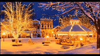 Beautiful Christmas Ambience  Happy Christmas Instrumental Music  Festive  Christmas Lights [upl. by Alian]