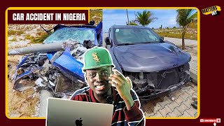 Paradise Surprises Kwadwo Sheldon on His Birthday  Shocking Car Race Accident in Nigeria [upl. by Ettenoj]