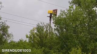 Federal 500 siren test Lombard IL [upl. by Eecram]