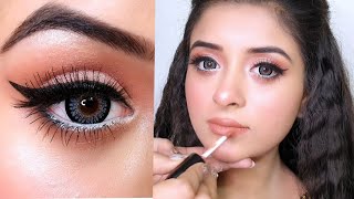 Doll Like Makeup for Teenagers In 5 Minutes [upl. by Yadrahc751]