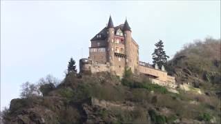 Short cruise down the Rhine  Boppard to StGoar [upl. by Belicia]