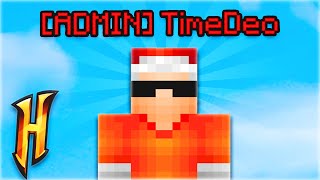 TimeDeo Got Admin Hypixel Skyblock [upl. by Storfer483]