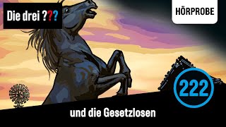 Die drei Fragezeichen Folge 222 und die Gesetzlosen  Hörprobe zum Hörspiel [upl. by Jaquith892]