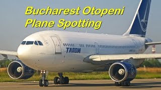 Planes  Bucharest Otopeni Airport  TAROM A310 amp A318  Blue Air 737s [upl. by Erna759]