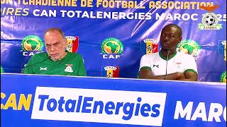 Chad Vs Zambia  AFCON Qualifier  PreMatch Press Conference [upl. by Head]