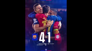 Barcelona vs Bayern Munich highlights barcelona bayernmunich raphinha lewandowski yamal kane [upl. by Pickar]