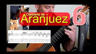 Rodrigo Guitar Concerto de Aranjuez  lesson 6 [upl. by Yesor]