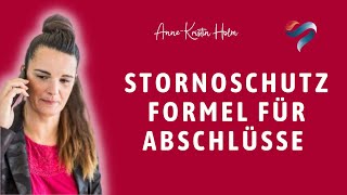 Stornoschutzformel für Kunden die bleiben [upl. by Egon]