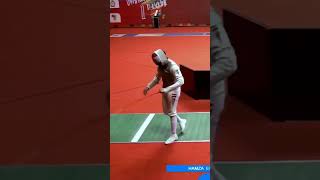 That was cold 🥶sports olympics fencing foil [upl. by Airbmak201]