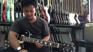 Cara membenarkan senar gitar yang ngefretBussy [upl. by Yelyab114]