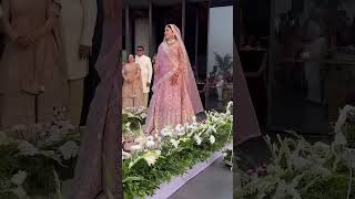 Bride entry 💕 wedding bride indianwedding lehenga music coversong [upl. by Ydnahs]