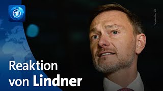 Lindner fordert nach Koalitionsende sofortige Vertrauensfrage [upl. by Mignonne567]