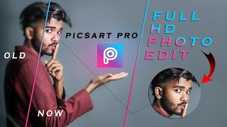 How to Edit Hd Photo in Picsart  How to Edit Full Hd Photo in Picsart  Picsart Hd Photo Save [upl. by Marela]