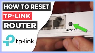 🔁 How to Reset TPLINK router to factory settings [upl. by Ymassej]