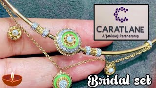 Caratlane Latest Diamond JewelleryBORLA Bridal Set Rajasthani Jewelleryonline shoppingdeeya [upl. by Jilleen]