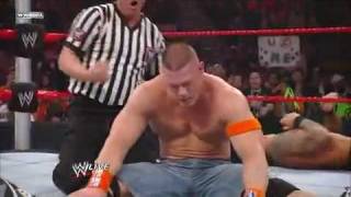 John Cena vs Randy Orton  2009 Superstar Of The Year Tournament Part 2 [upl. by Elahcim]