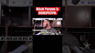 MICAH PARSONS CLOWNS COACH nfl nflfootball football cowboys shorts detroitlions joshallen [upl. by Barncard943]