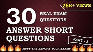 Answer Short Questions PTE  XTREME  Part 1 [upl. by Leafar]