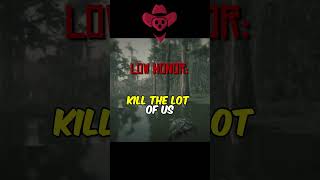 Low Vs High Honor rdr2 reddeadredemption gaming funny gta5 gta honor low high comparison [upl. by Lahey]