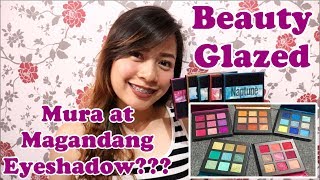 Beauty Glazed Eyeshadow Palette Review and Swatches  Makeup Vlog [upl. by Yenor736]