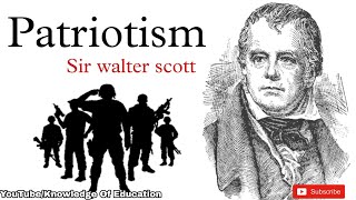 Patriotism poem by sir walter scott [upl. by Odetta]